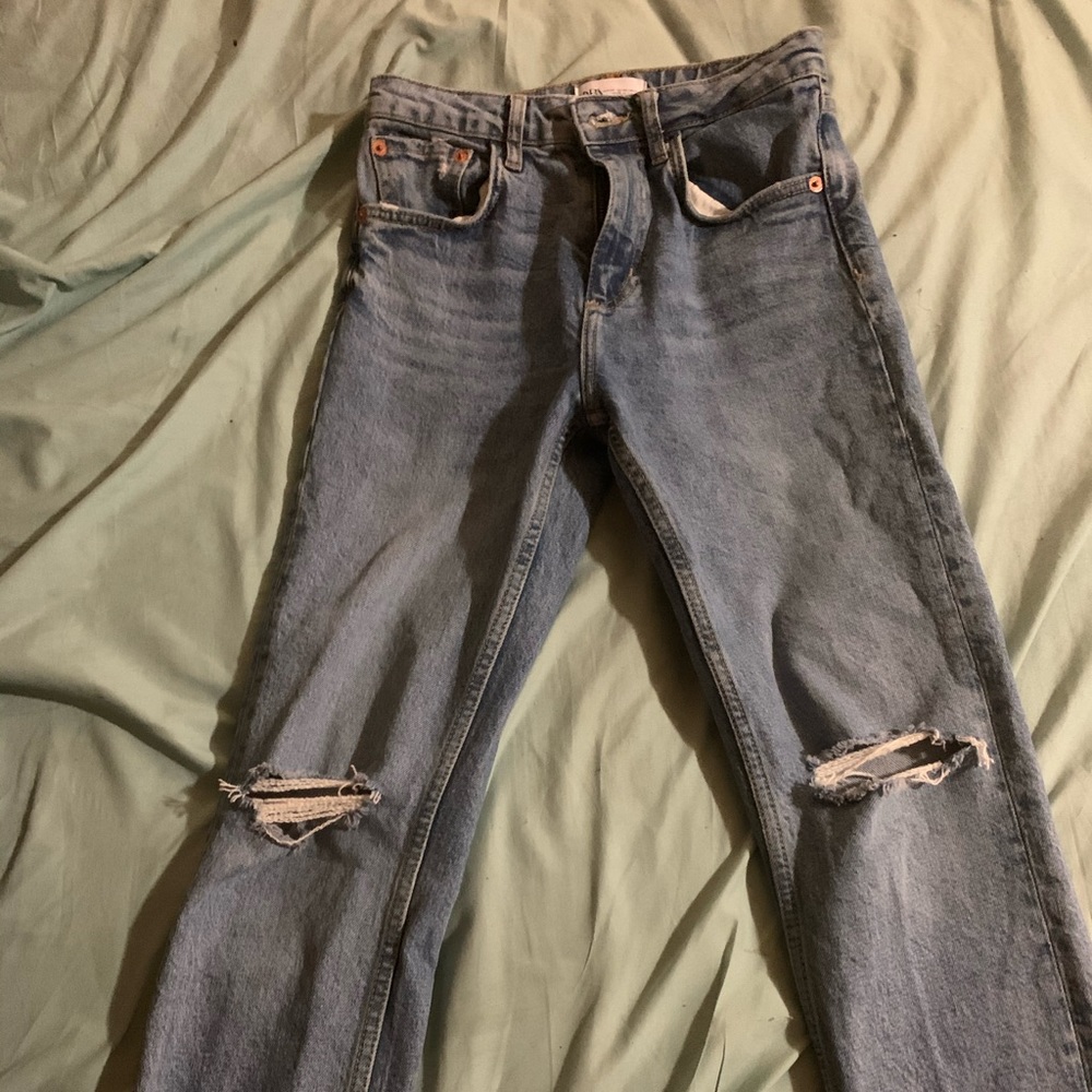 Mom jeans Zara size 2 Slim fit